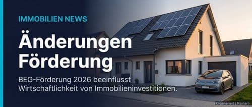 Änderungen bei der BEG-Förderung: Was Investoren jetzt planen müssen – Immobilienmarkt Deutschland | KI-generiert mainaro