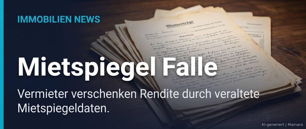 Mietspiegel-Falle: Warum Vermieter bares Geld verlieren – Immobilienmarkt Deutschland | KI-generiert mainaro