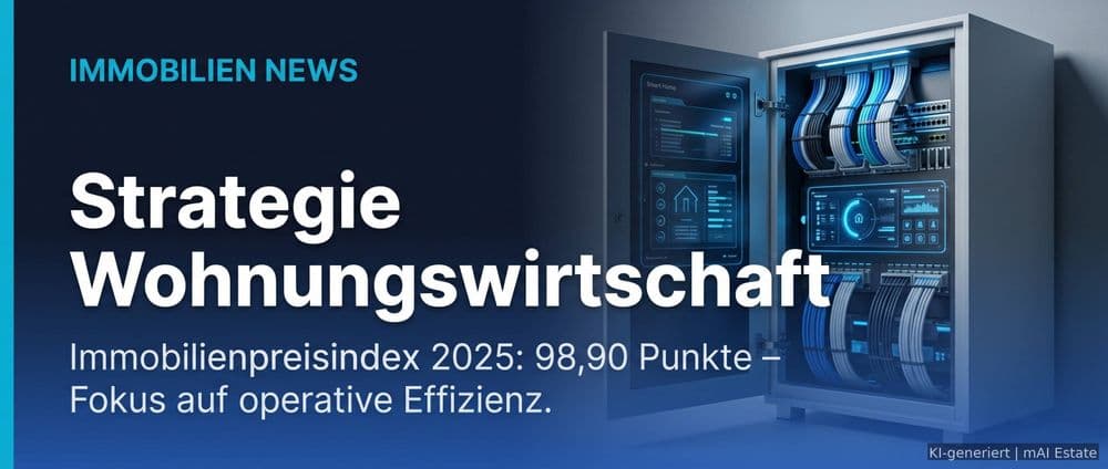 KI-Strategie in der Wohnungswirtschaft: Mehr als nur Tools – Der Weg zur Pflichtkompetenz – Immobilienmarkt Deutschland | KI-generiert mainaro