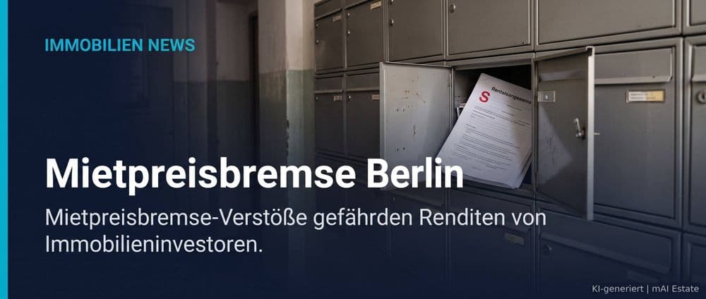 Mietpreisbremse in Berlin: Schockierende Zahlen – Mieterverein deckt massive Verstöße auf – Immobilienmarkt Deutschland | KI-generiert mainaro