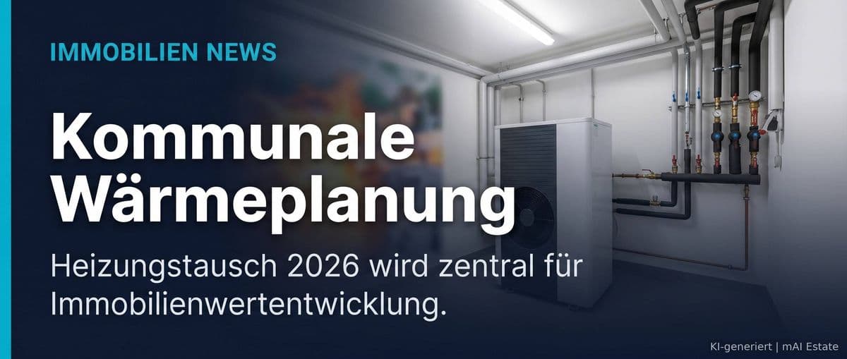 Kommunale Wärmeplanung & GEG: Zukunftsfähige Heizsysteme als Investmentfaktor – Was Vermieter jetzt beachten – Immobilienmarkt Deutschland | KI-generiert mAI Estate
