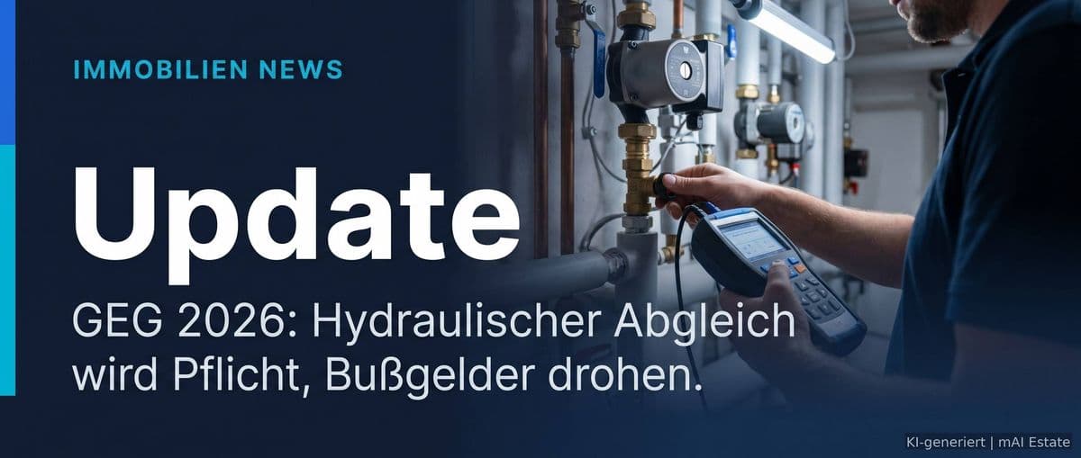 GEG-Update: Hydraulischer Abgleich wird Pflicht – Was bedeutet das für Immobilieninvestoren? – Immobilienmarkt Deutschland | KI-generiert mAI Estate