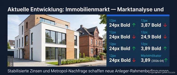 Aktuelle Entwicklung: Immobilienmarkt — Marktanalyse und Investitionschancen – Immobilienmarkt Deutschland | KI-generiert mAI Estate