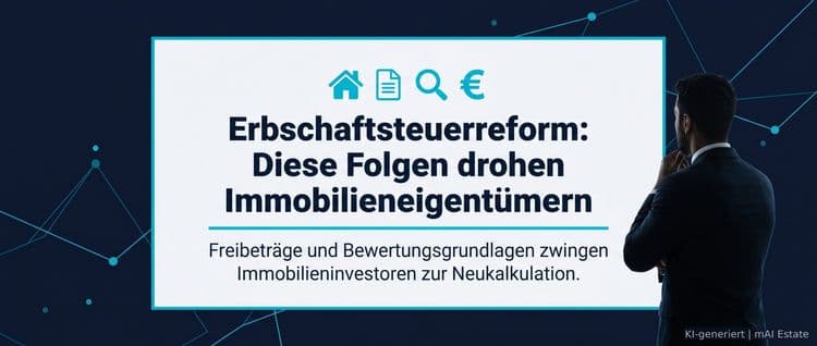 Erbschaftsteuerreform: Diese Folgen drohen Immobilieneigentümern – Immobilienmarkt Deutschland | KI-generiert mAI Estate